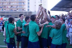 Entrega de trofeos